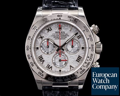 daytona 116519 meteorite